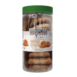 JAFRA 350G ROUND SESAME CRACKERS