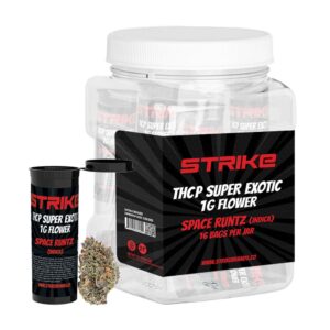 STRIKE THCP 1G FLOWER JAR – SPACE RUNTZ