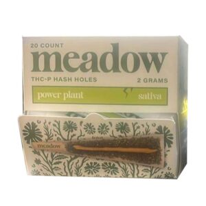 MEADOW THCP HASH HOLE 2G PREROLLS SATIVA – POWER PLANT