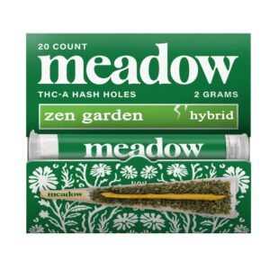 MEADOW THC-H HASH HOLE 2G PREROLLS HYBRID – ZEN GARDEN