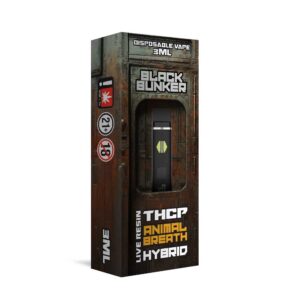 BLACK BUNKER THCP LIVE RESIN 3ML DISPOSABLE HYBRID – ANIMAL BREATH