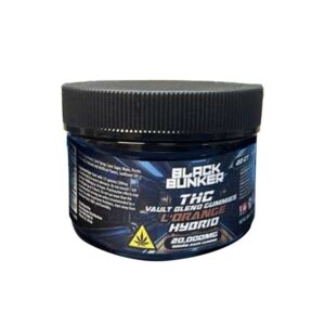 BLACK BUNKER THC 1000MG 20CT GUMMIES HYBRID – L’ ORANGE
