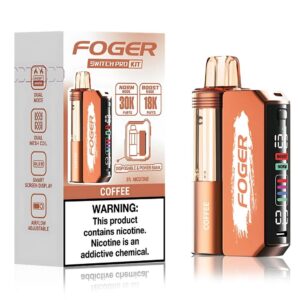 FOGER SWITCH 5%NIC 30KPUFFS PRO KIT – COFFEE