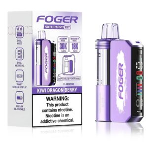 FOGER SWITCH 5%NIC 30KPUFFS PRO KIT – KIWI DRAGON BERRY