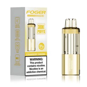 FOGER SWITCH 5%NIC 30KPUFFS DISPOSABLE POD – STRAW BANANA