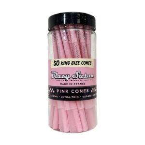 BLAZY SUSAN PINK KS CONES JAR