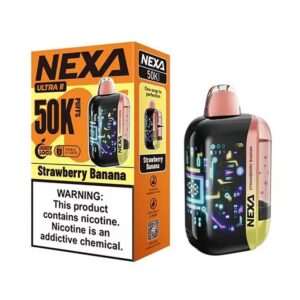 NEXA ULTRA II 50KPUFFS DISPOSABLE – STRAW BANANA