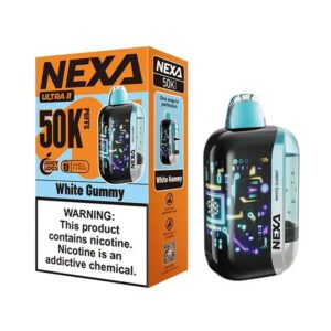 NEXA ULTRA II 50KPUFFS DISPOSABLE – WHITE GUMMY