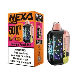 NEXA ULTRA II 50KPUFFS DISPOSABLE – GEORGIA PEACH ICE