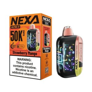 NEXA ULTRA II 50KPUFFS DISPOSABLE – STRAW MANGO