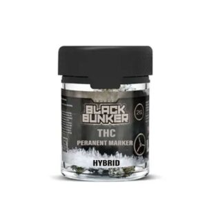 BLACK BUNKER THC 30CT 2G FLOWER HYBRID – PERANENT MARKER