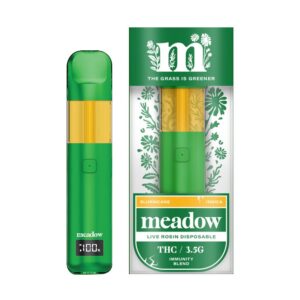 MEADOW LIVE ROSINTHC 3.5G DISPOSABLE INDICA – SLURRICANE