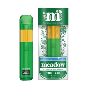 MEADOW LIVE ROSINTHC 3.5G DISPOSABLE INDICA – BLUEBERRY OG