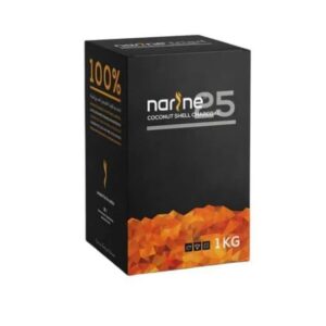 NARINE LAVA 25MM COCONUT CHARCOAL