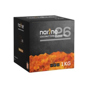 NARINE LAVA 26MM COCONUT CHARCOAL COPY