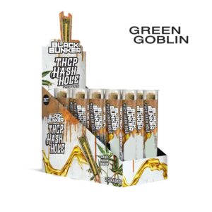 BLACK BUNKER THCP 2G HASH HOLE PRE ROLLS SATIVA – GREEN GOBLIN
