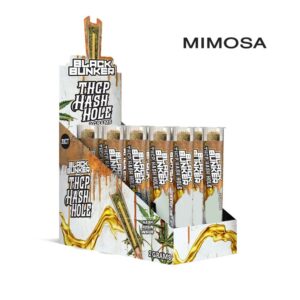 BLACK BUNKER THCP 2G HASH HOLE PRE ROLLS HYBRID – MIMOSA