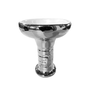 MOB FUNNEL CLAY BOWL – SILVER