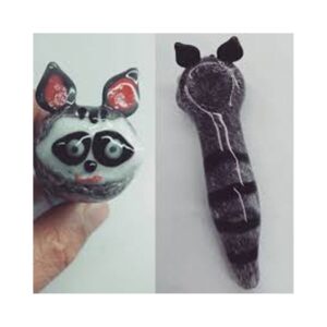 RACCOON GUY GLASS PIPE