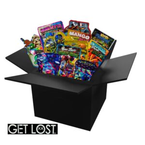 GET LOST MYLAR 3.5G BAG – ASSORTED SHAPES