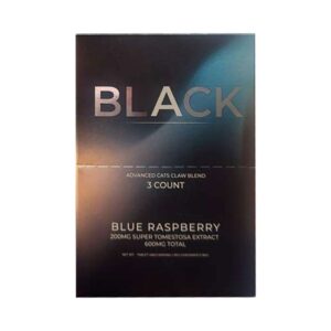 BLACK 600MG KRATOM 3CT CAPSULES – BLUE RASPBERRY