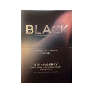 BLACK 600MG KRATOM 3CT CAPSULES – STRAW