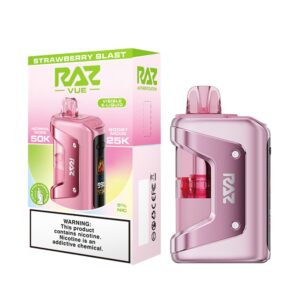 RAZ VUE 50KPUFFS DISPOSABLE VAPE DEVICE – STRAW BLAST