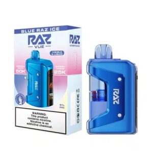RAZ VUE 50KPUFFS DISPOSABLE VAPE DEVICE – BLUE RAZ ICE