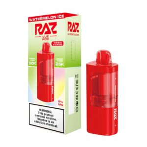 RAZ VUE 50KPUFFS DISPOSABLE VAPE POD – WATERMELON ICE