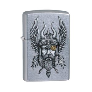 ZIPPO VIKING WARRIOR DESIGN LIGHTER