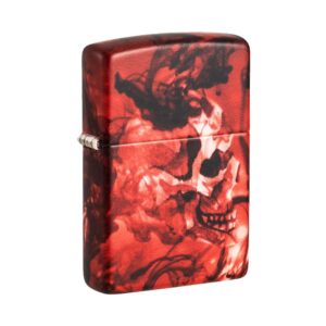 ZIPPO SPOOKY SKULL DESIGN LIGHTER