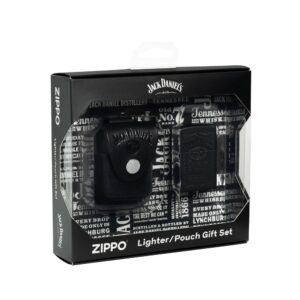 ZIPPO JACK DANIELS LIGHTER POUCH GIFT SET