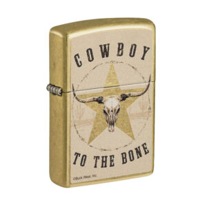 ZIPPO BUCK WEAR COWBOY DESIGN LIGHTER