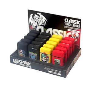 SPECIAL BLUE CLASSIC RUBBER SKULL & ROSES II LIGHTER