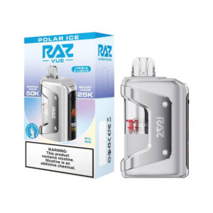 RAZ VUE 50KPUFFS DISPOSABLE VAPE DEVICE – POLAR ICE