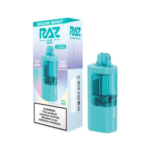 RAZ VUE 50KPUFFS DISPOSABLE VAPE POD – MIAMI MINT