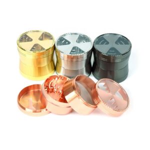 CURVE 4PCS GRINDER – MIX COLOR