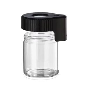 LED GLASS MAGNIFYING CONTAINER