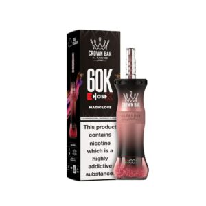 ALFAKHER CROWN BAR E HOSE X 5%NIC 60KPUFFS – MAGIC LOVE