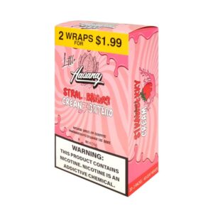 HAVANA LEAF LITTLE TOBACCO 2CT WRAPS – STRAW CREAM