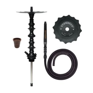 STARBUZZ SB CHALLENGER WOOD HOOKAH – BLACK