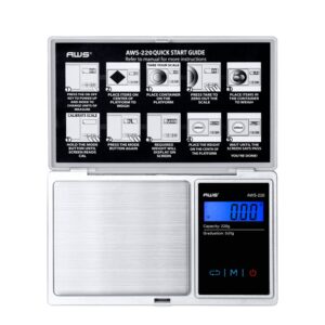 AWS 220 X0.01G SCALE – SILVER