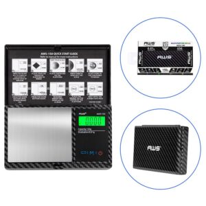 AWS 150 X0.01G SCALE – BLACK