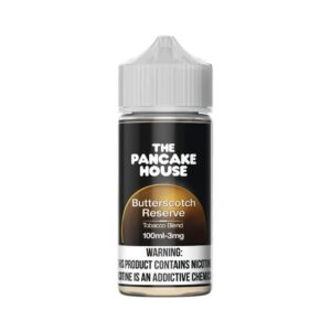 THE PANCAKE HOUSE 100ML JUICE 3MG – BUTTERSCOTH RESERVE