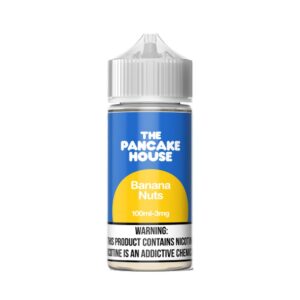 THE PANCAKE HOUSE 100ML JUICE 3MG – BANANA NUTS