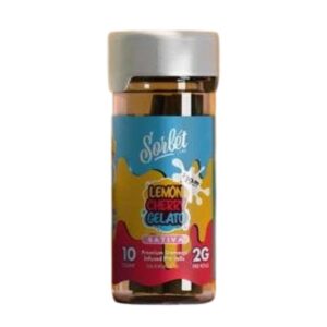 SORBET THCP 2G PREROLLS SATIVA – LEMON CHERRY GELATO