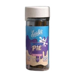 SORBET THCP 2G PREROLLS SATIVA – BLUEBERRY PIE