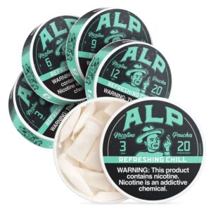 ALP NICOTINE 3MG POUCHES – REFRESHING CHILL
