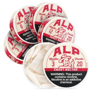 ALP NICOTINE 3MG POUCHES – SWEET NECTAR