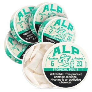 ALP NICOTINE 6MG POUCHES – TROPICAL FRUIT